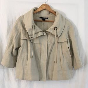 Willi Smith linen jacket  size 8